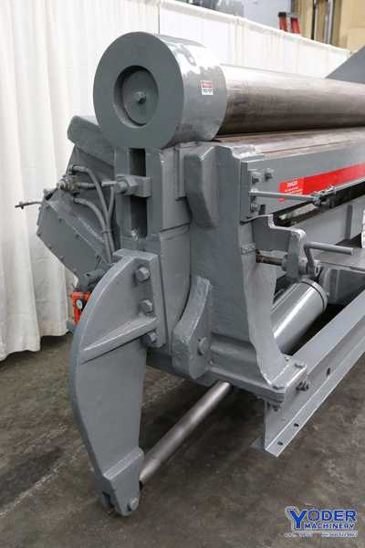 10' x 1/2" Bertsch #11, initial plate bending roll, air drop end, lube system, #69138 - Image 6