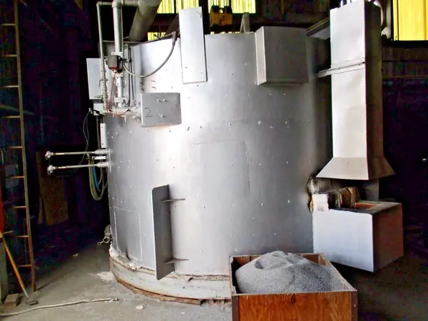 60" diameter x 72" H Annealing Furnace, gas-fired, hydrogen gas, 2150°F, complete w/control - Image 10