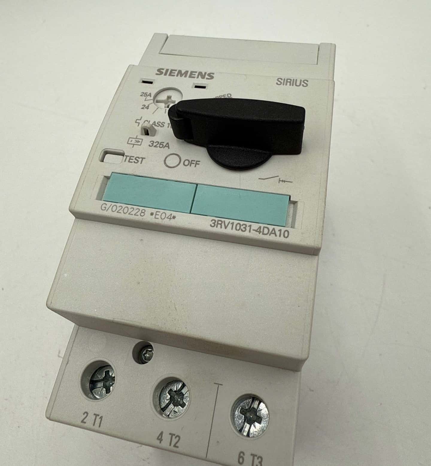 18 Amps, Siemens #3RV1031-4DA10, Circuit Breaker, 3-Pole, 600 Volts, NEW - Image 2