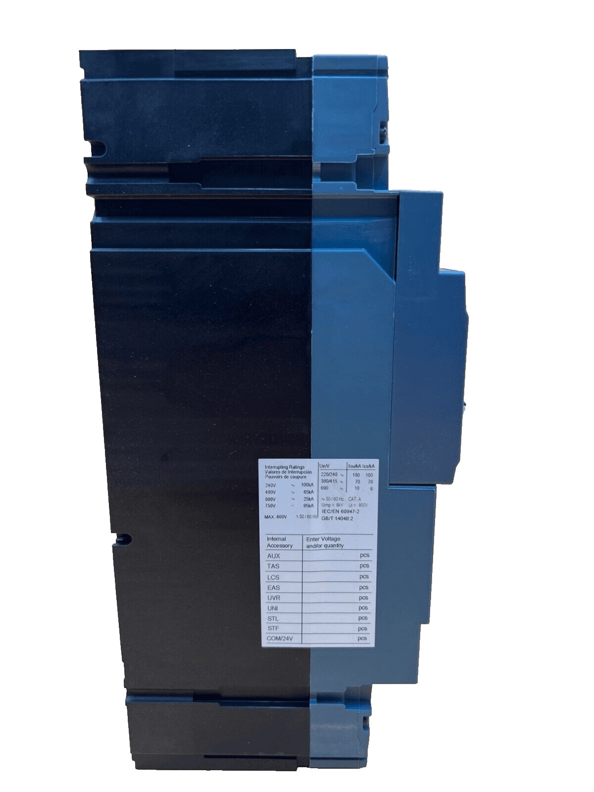 400 Amps, Siemens #3VA5340-6EC32-0AA0, Circuit Breaker, 3-Pole, 600 Volts, Bolt-On, NEW - Image 6