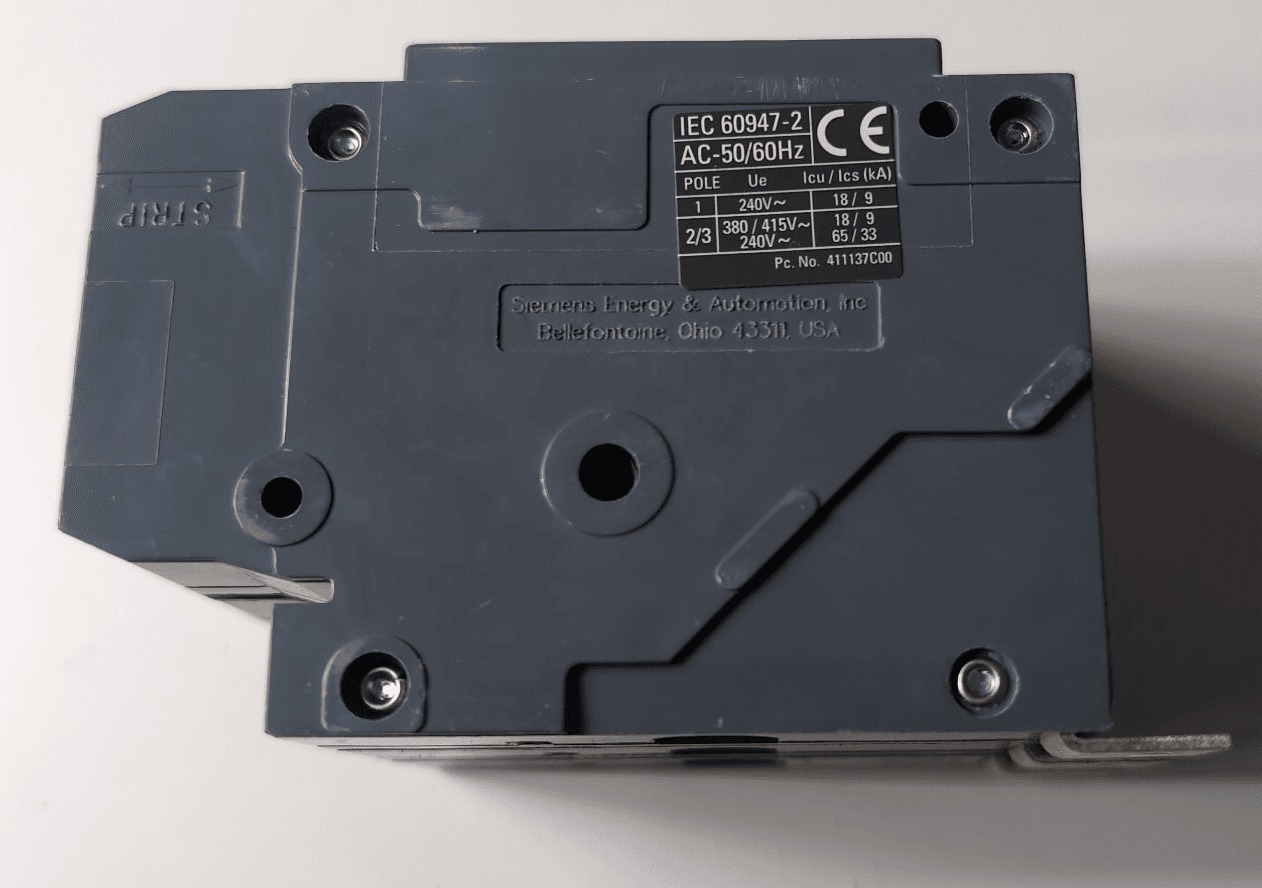 20 Amps, Siemens #BQD320, Circuit Breaker, 3-Pole, 240 Volts - Image 6