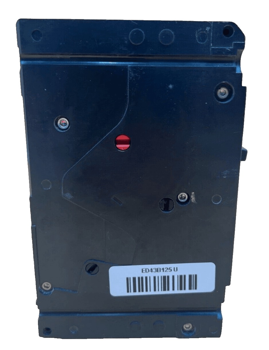 125 Amps, Siemens #ED43B125, Circuit Breaker, 3-Pole, 480 Volts, Bolt-On - Image 3