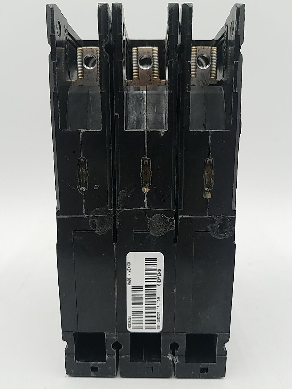 50 Amps, Siemens #ED63A050, Circuit Breaker, 3-Pole, 600 Volts, Bolt-On, NEW - Image 2
