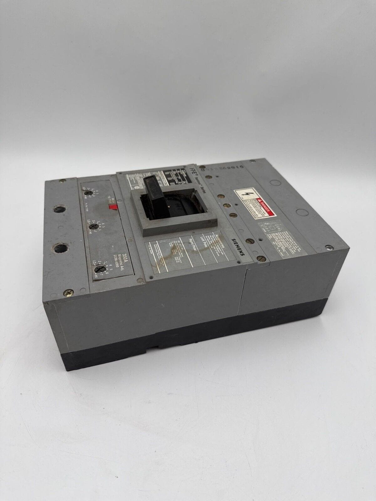 350 Amps, Siemens #HJD63B350, Circuit Breaker, 3-Pole, 600 Volts - Image 5