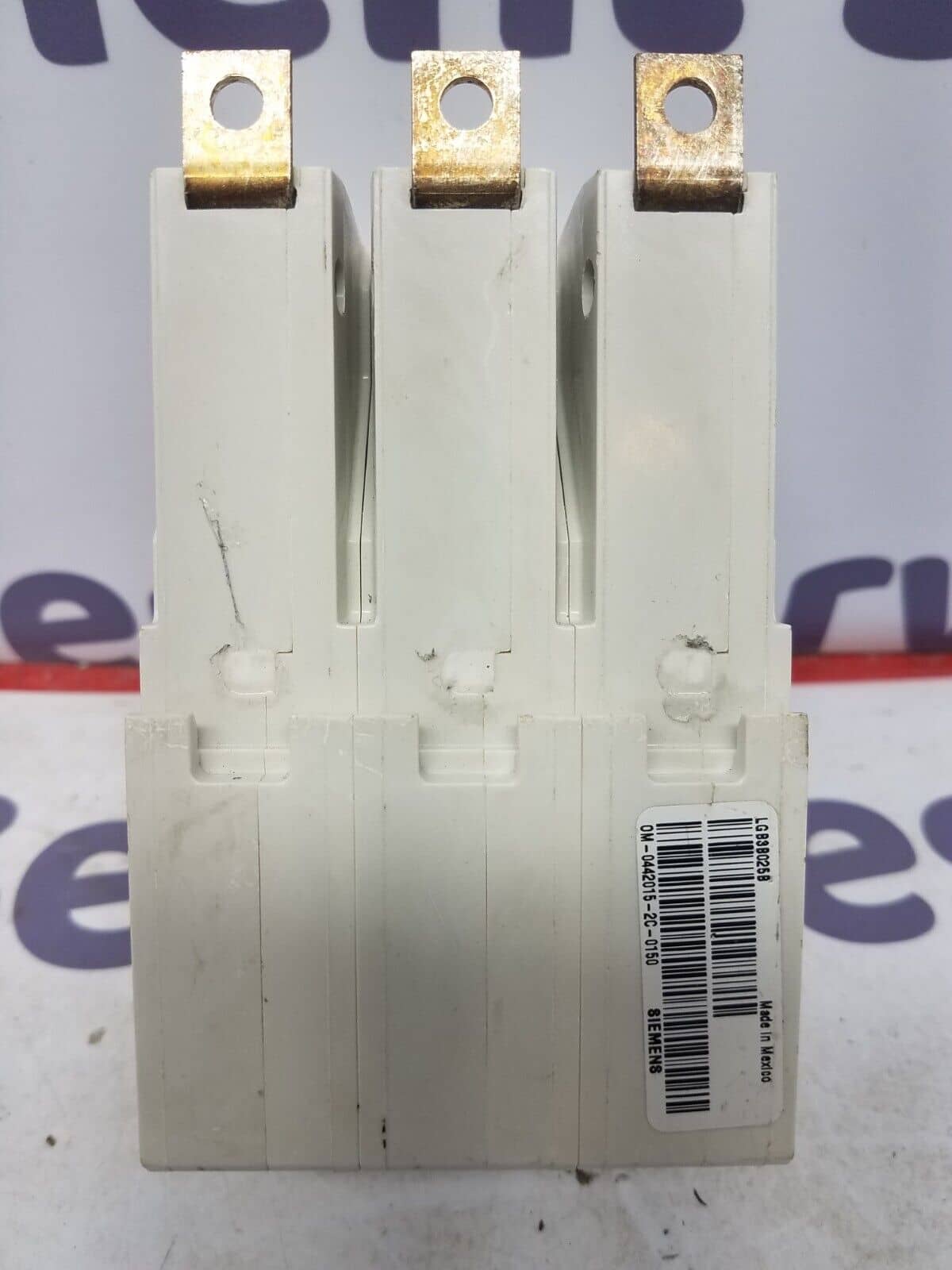 25 Amps, Siemens #LGB3B025, Circuit Breaker, 3-Pole, 600 Volts, Bolt-On - Image 4