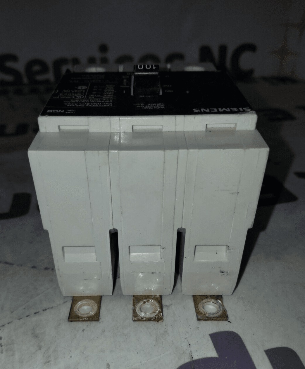 100 Amps, Siemens #NGB3B100, Circuit Breaker, 3-Pole, 600 Volts, Bolt-On - Image 6