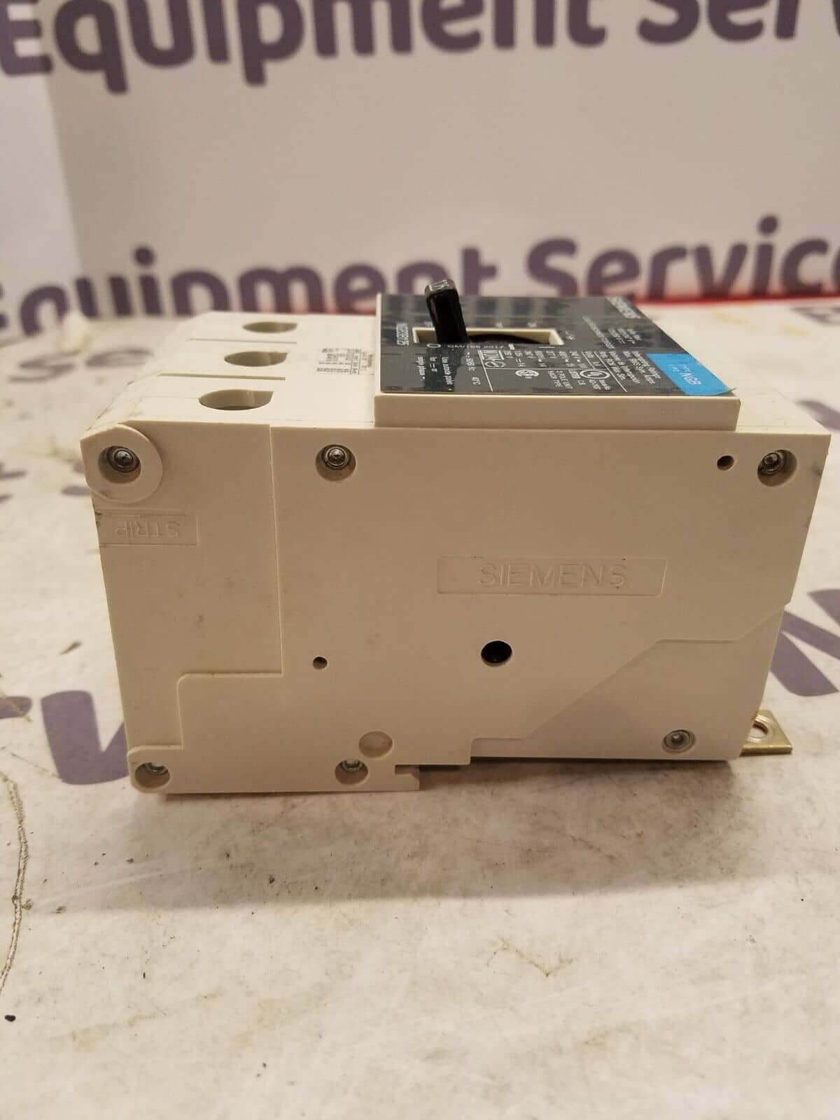 125 Amps, Siemens #NGB3B125, Circuit Breaker, 3-Pole, 600 Volts, Bolt-On - Image 3