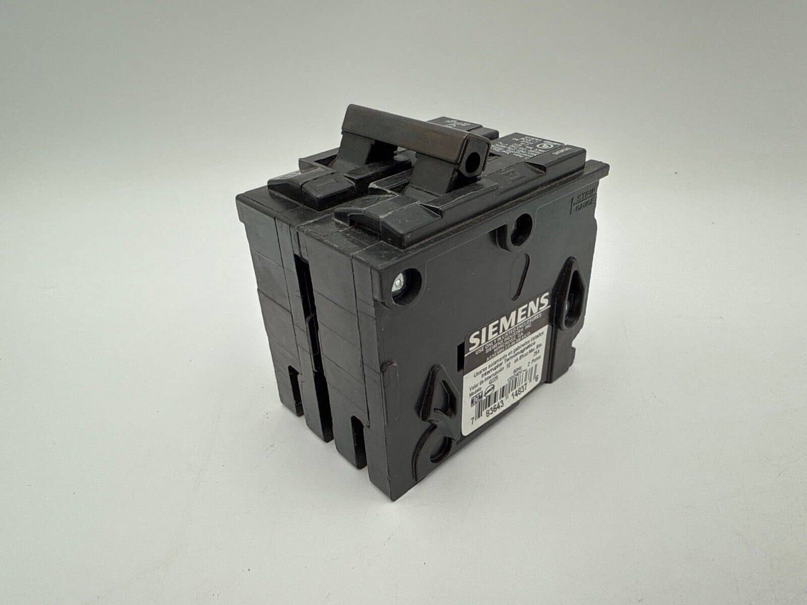 25 Amps, Siemens #Q225, Circuit Breaker, 2-Pole, 240/120 Volts, NEW - Image 5
