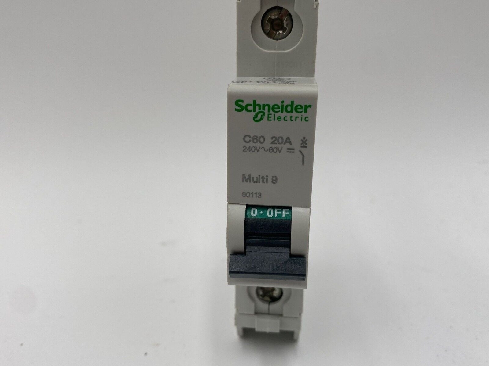 20 Amps, Square D #60113, Circuit Breaker, 1-Pole, 277 Volts, NEW - Image 3