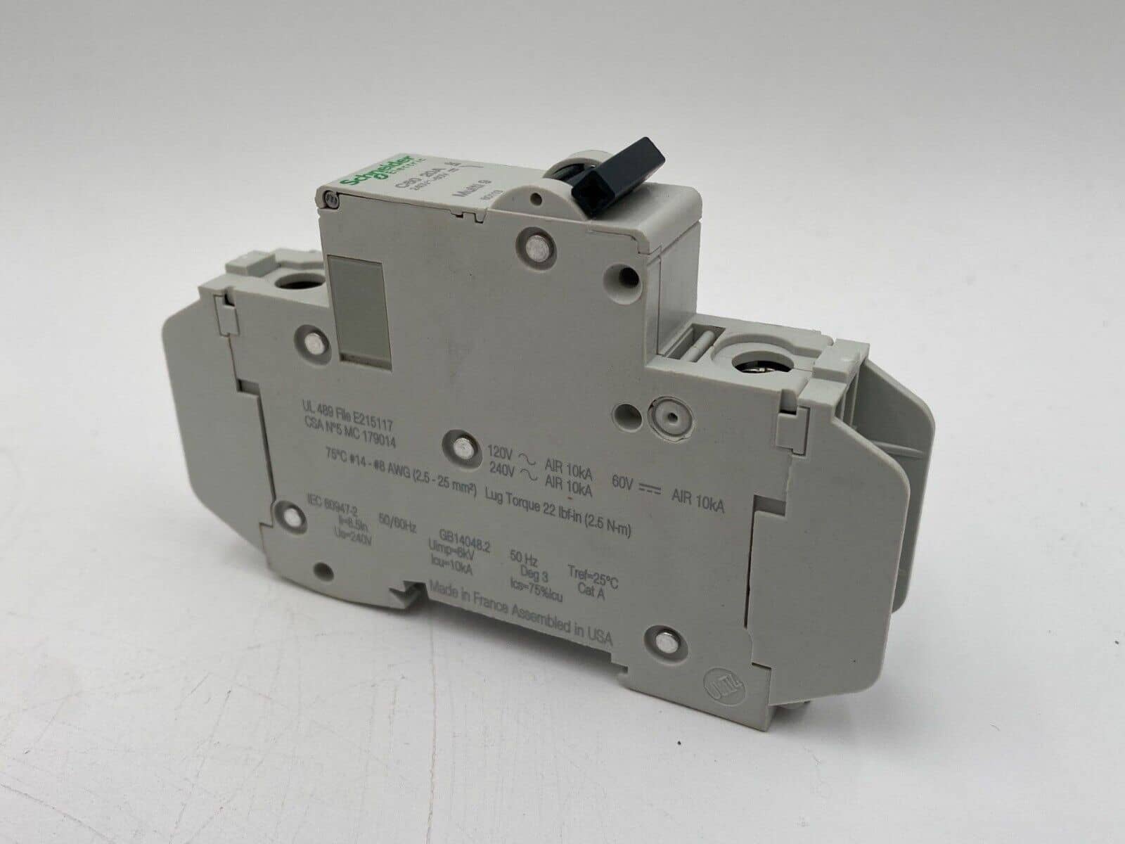 20 Amps, Square D #60113, Circuit Breaker, 1-Pole, 277 Volts, NEW - Image 10