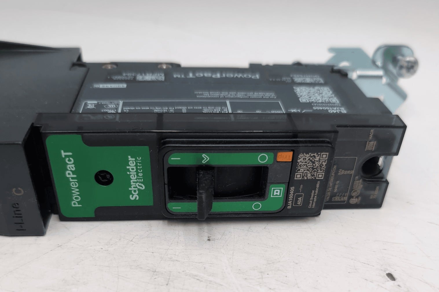 40 Amps, Square D #BJA160405, Circuit Breaker, 1-Pole, 277 Volts, NEW - Image 1