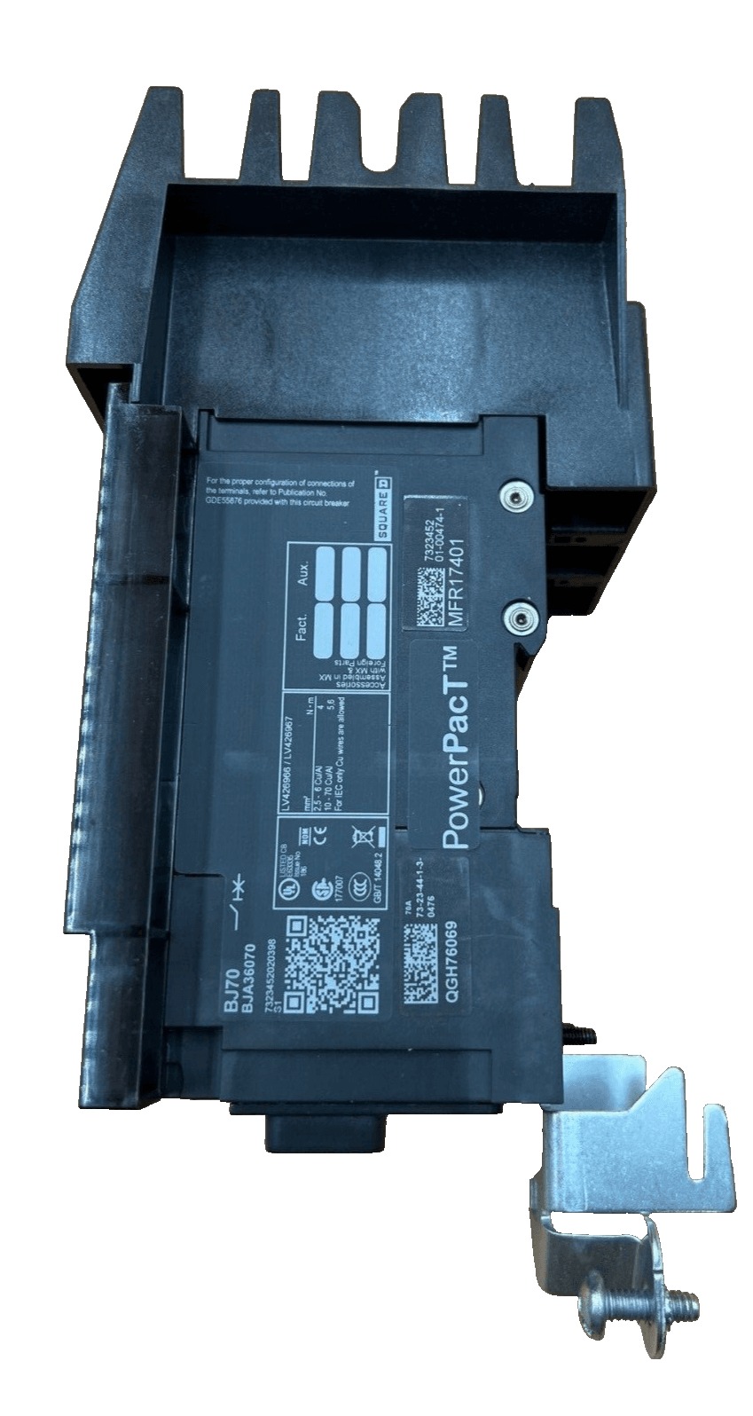 70 Amps, Square D #BJA36070, I-Line Circuit Breaker, 3-Pole, 600 Volts, NEW - Image 6