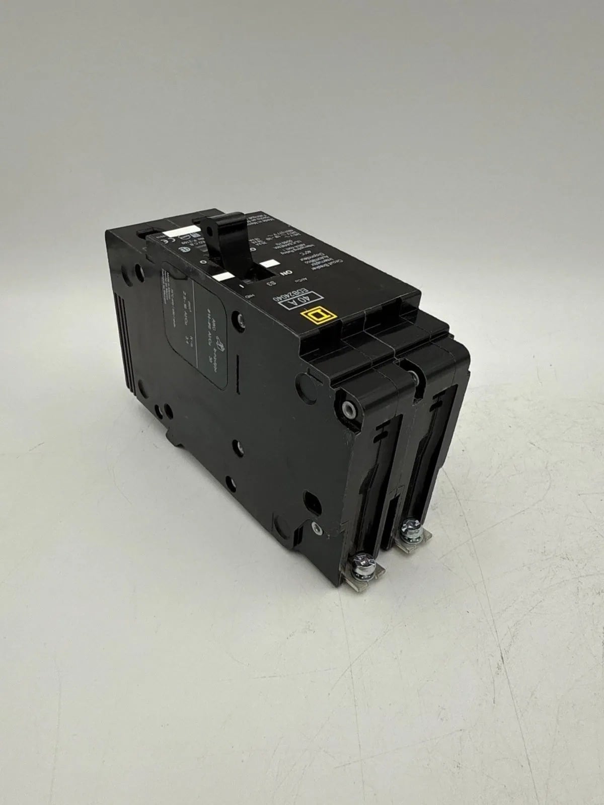 40 Amps, Square D #EDB24040, Circuit Breaker, 2-Pole, 480 Volts, Bolt-On, NEW - Image 5
