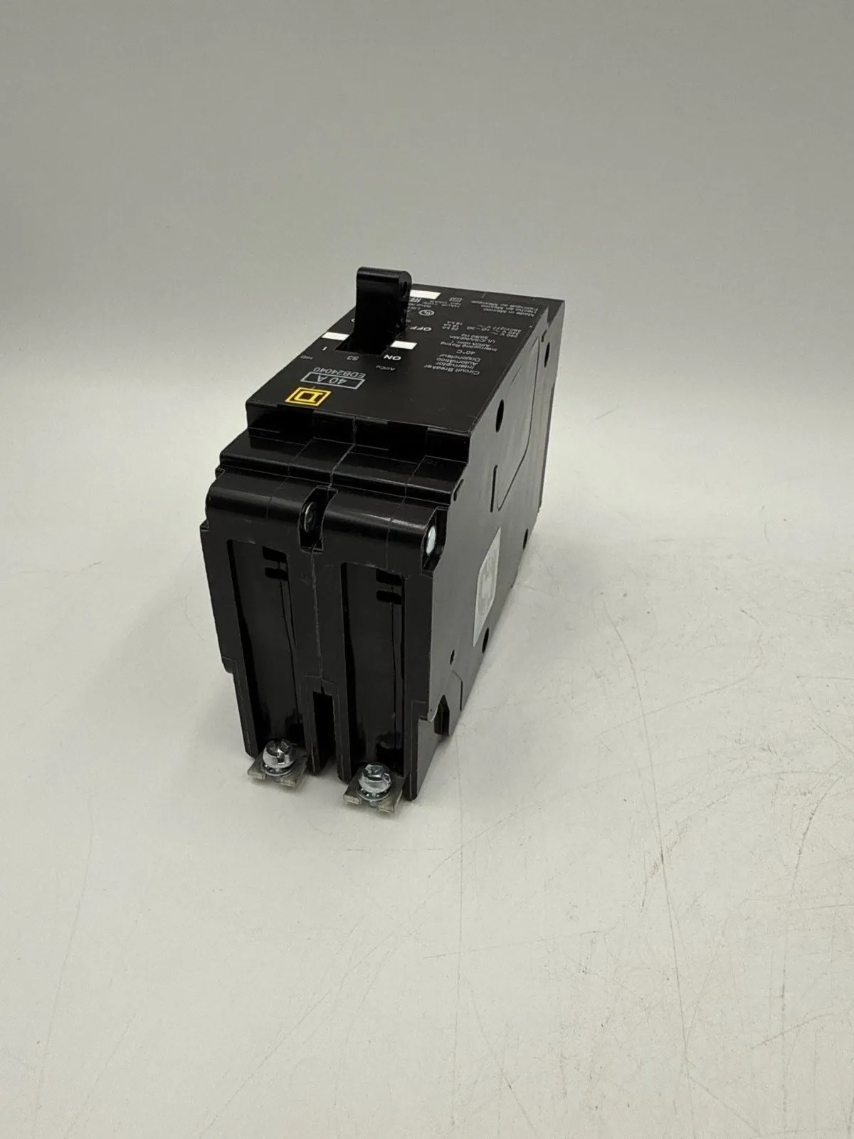 40 Amps, Square D #EDB24040, Circuit Breaker, 2-Pole, 480 Volts, Bolt-On, NEW - Image 6