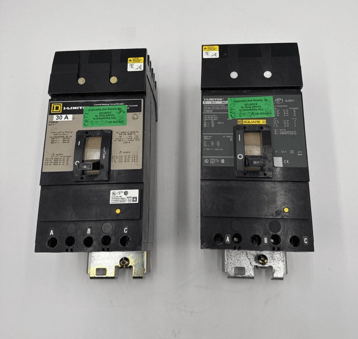 30 Amps, Square D #FI36030, I-Line Circuit Breaker, 3-Pole, 600 Volts - Image 8