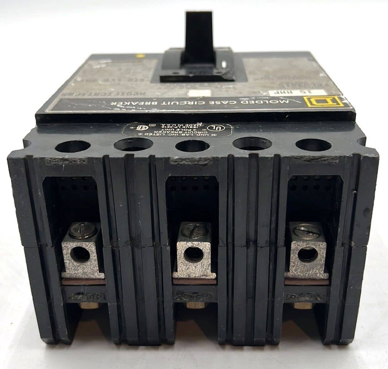 15 Amps, Square D #FAL32015, Circuit Breaker, 3-Pole, 240 Volts, Bolt-On - Image 7