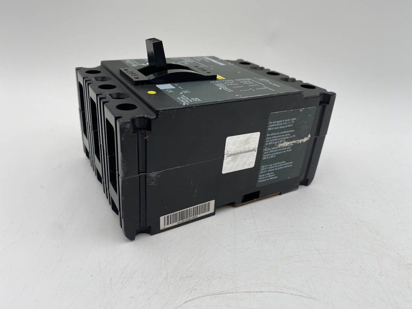 30 Amps, Square D #FAL34030, Circuit Breaker, 3-Pole, 480 Volts, Bolt-On - Image 5