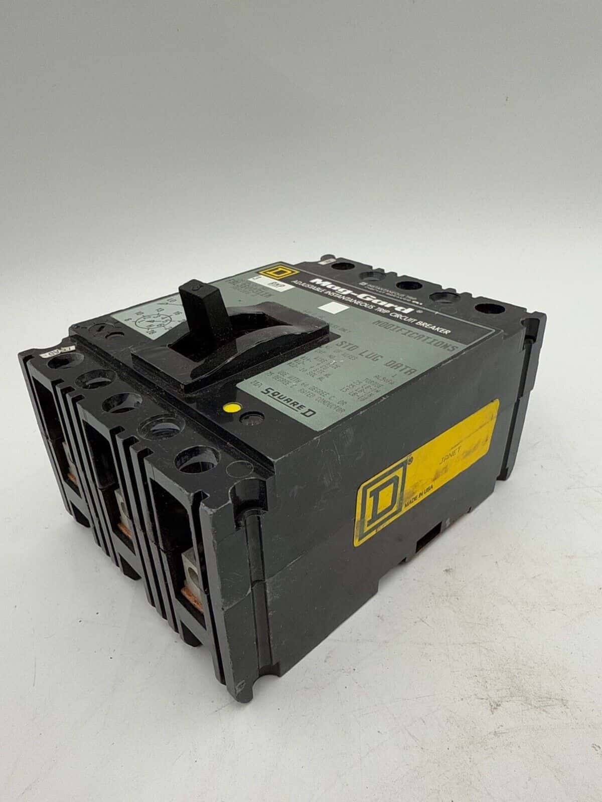 3 Amps, Square D #FAL3600311M, Circuit Breaker, 3-Pole, 600 Volts - Image 5
