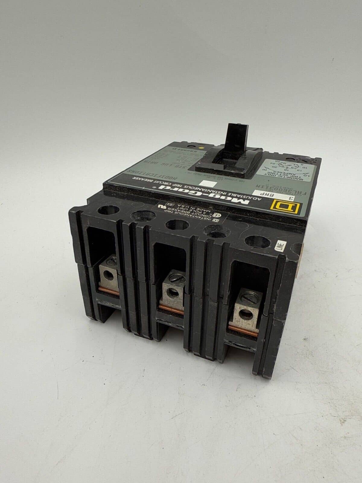 3 Amps, Square D #FAL3600311M, Circuit Breaker, 3-Pole, 600 Volts - Image 7