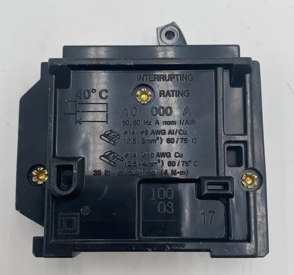 15 Amps, Square D #HOM115, Circuit Breaker, 1-Pole, 240 Volts - Image 5