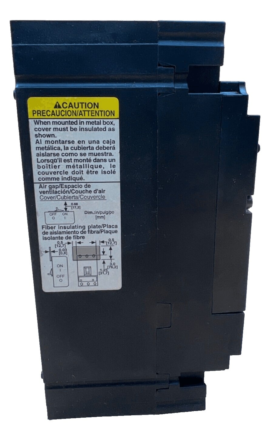 15 Amps, Square D #HDL26015, Circuit Breaker, 2-Pole, 600 Volts - Image 4