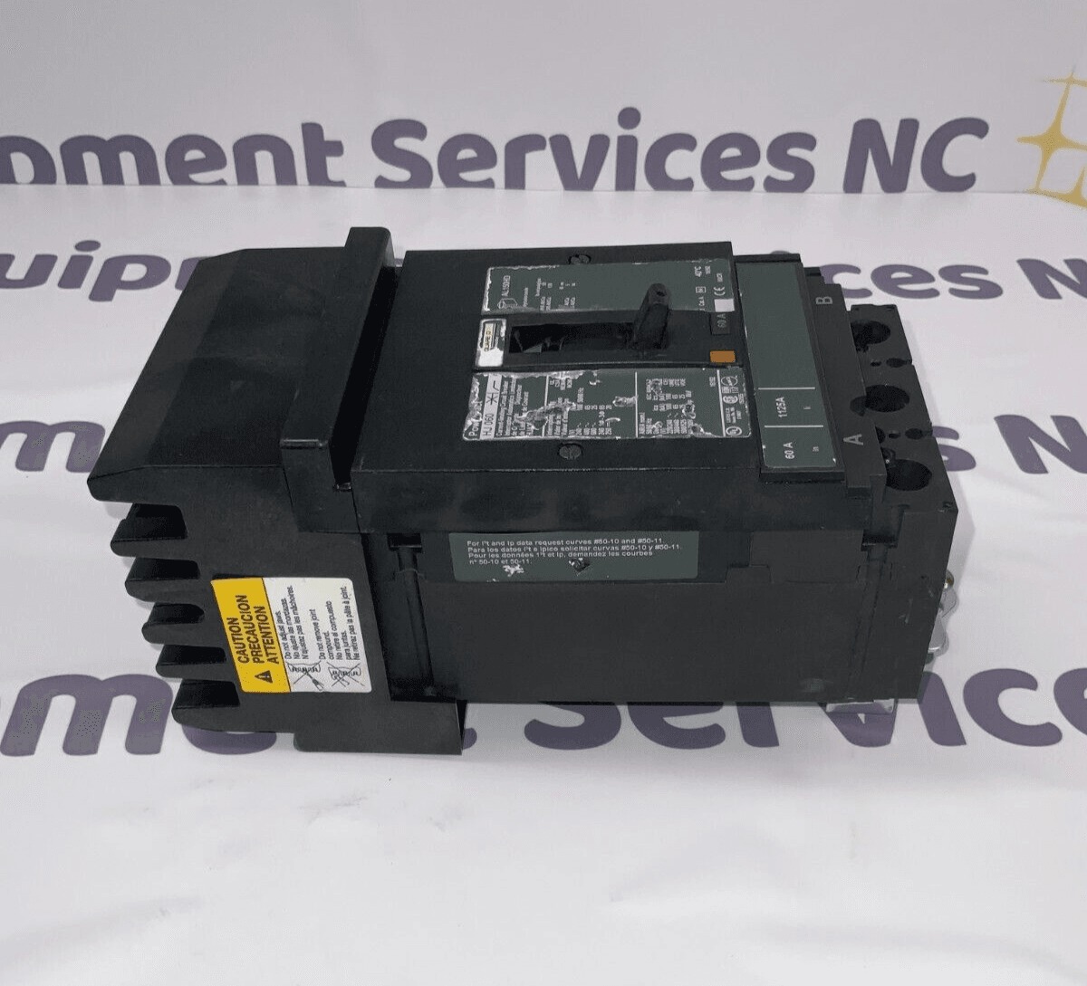 60 Amps, Square D #HJA260601, I-Line Circuit Breaker, 2-Pole, 600 Volts - Image 5