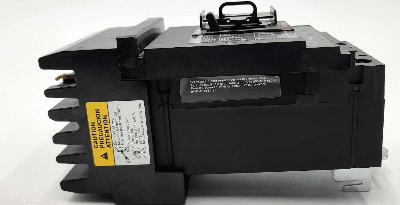 100 Amps, Square D #HJA36100YP, PowerPact Circuit Breaker, 600 Volts - Image 4