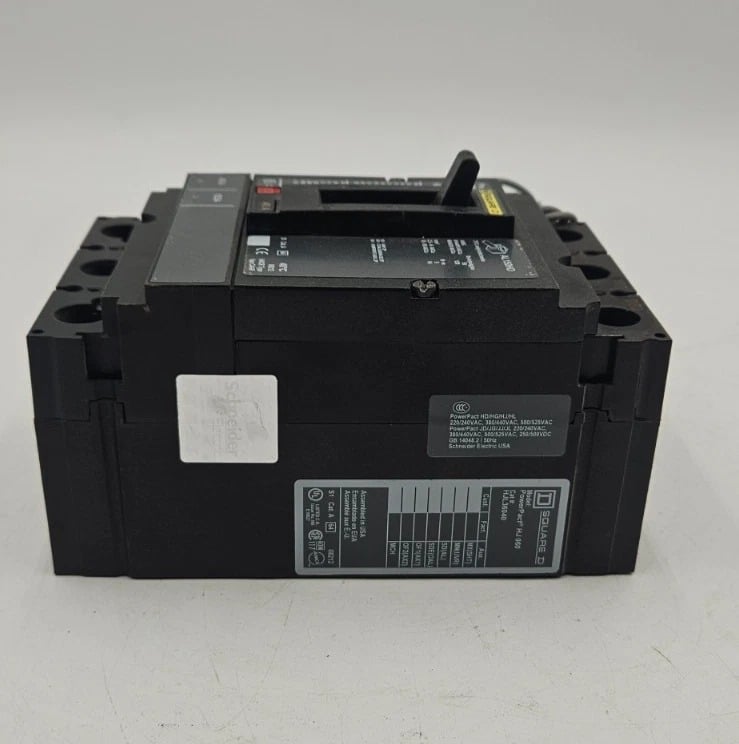 40 Amps, Square D #HJL36040, PowerPact Circuit Breaker, 3-Pole, 600 Volts - Image 5