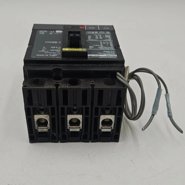 40 Amps, Square D #HJL36040, PowerPact Circuit Breaker, 3-Pole, 600 Volts - Image 7