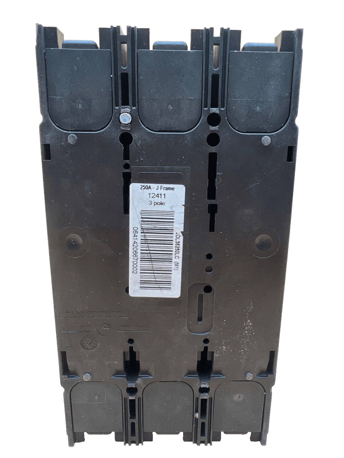 250 Amps, Square D #JDL36250LC, Circuit Breaker, 3-Pole, 600 Volts, Lug to Lug - Image 5