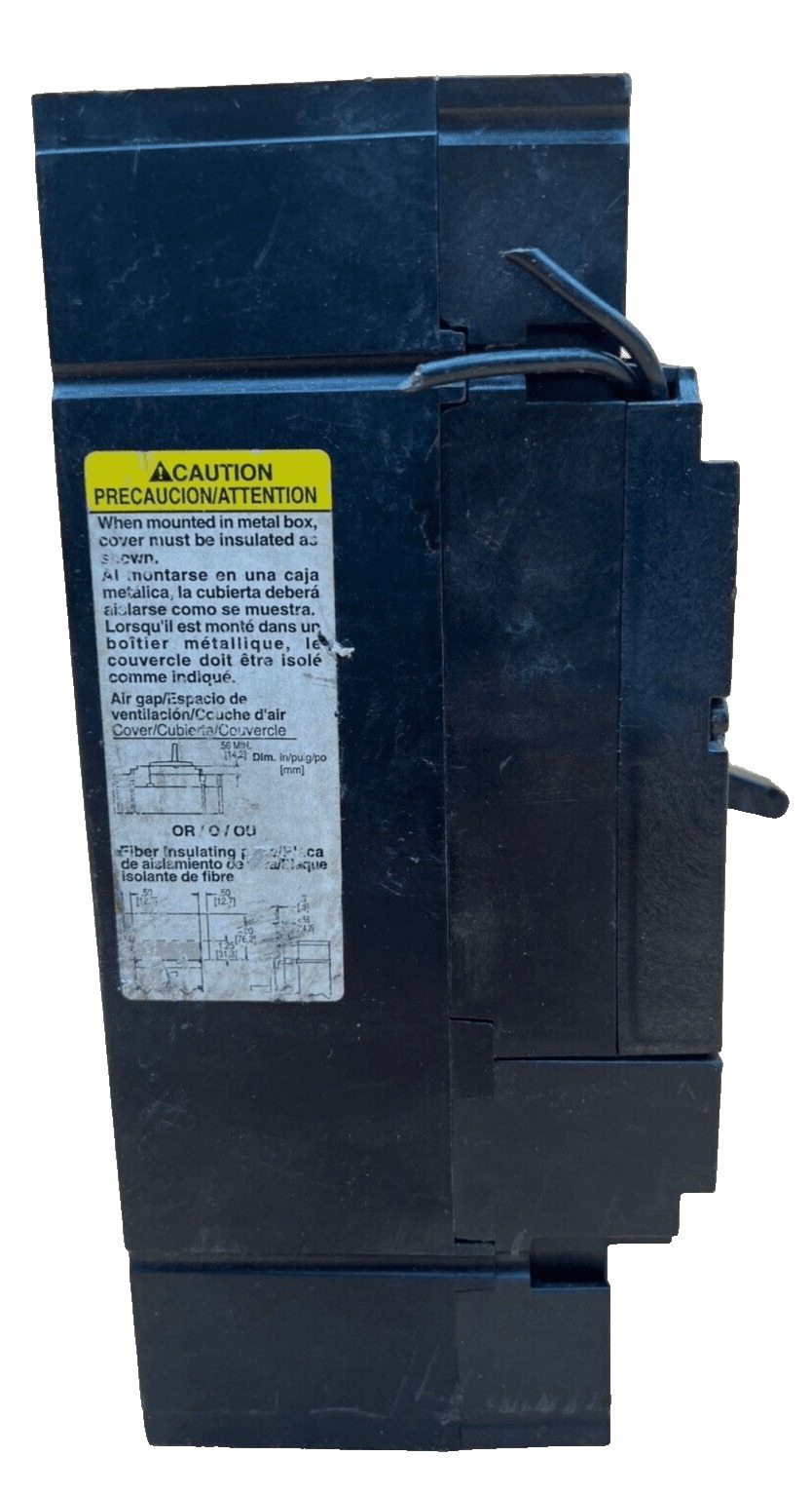 200 Amps, Square D #JGL36200SOLU, Circuit Breaker, 3-Pole, 600 Volts, Lug to Lug - Image 3
