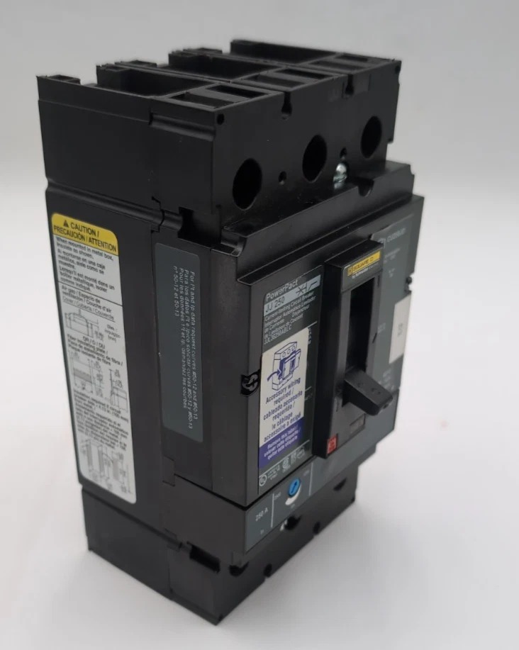 250 Amps, Square D #JJ250, Circuit Breaker, 3-Pole, 600 Volts, NEW - Image 9