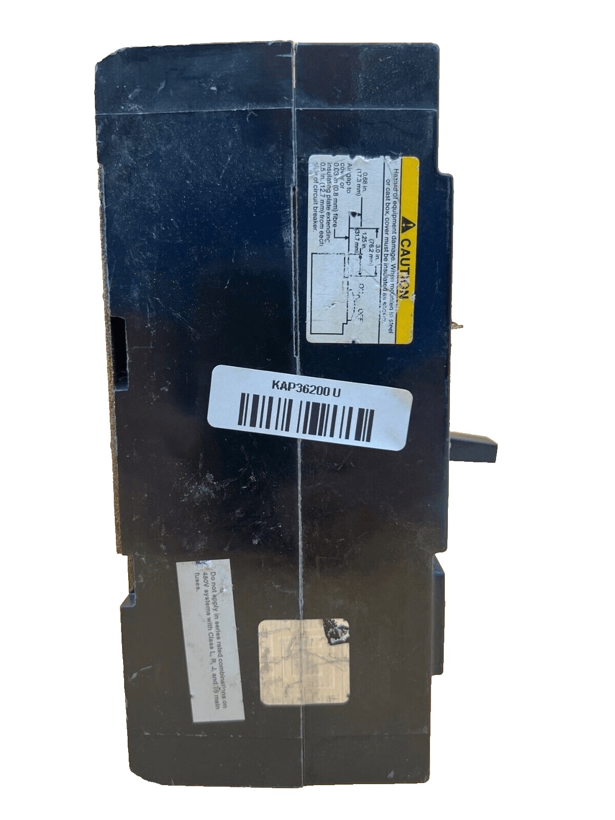 200 Amps, Square D #KAP36200, Circuit Breaker, 3-Pole, 600 Volts, Bolt-On - Image 3