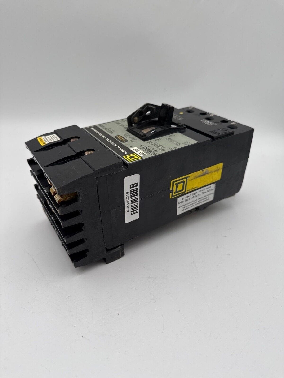 225 Amps, Square D #KC342251021, I-Line Circuit Breaker, 3-Pole, 480 Volts, Shunt Trip - Image 6