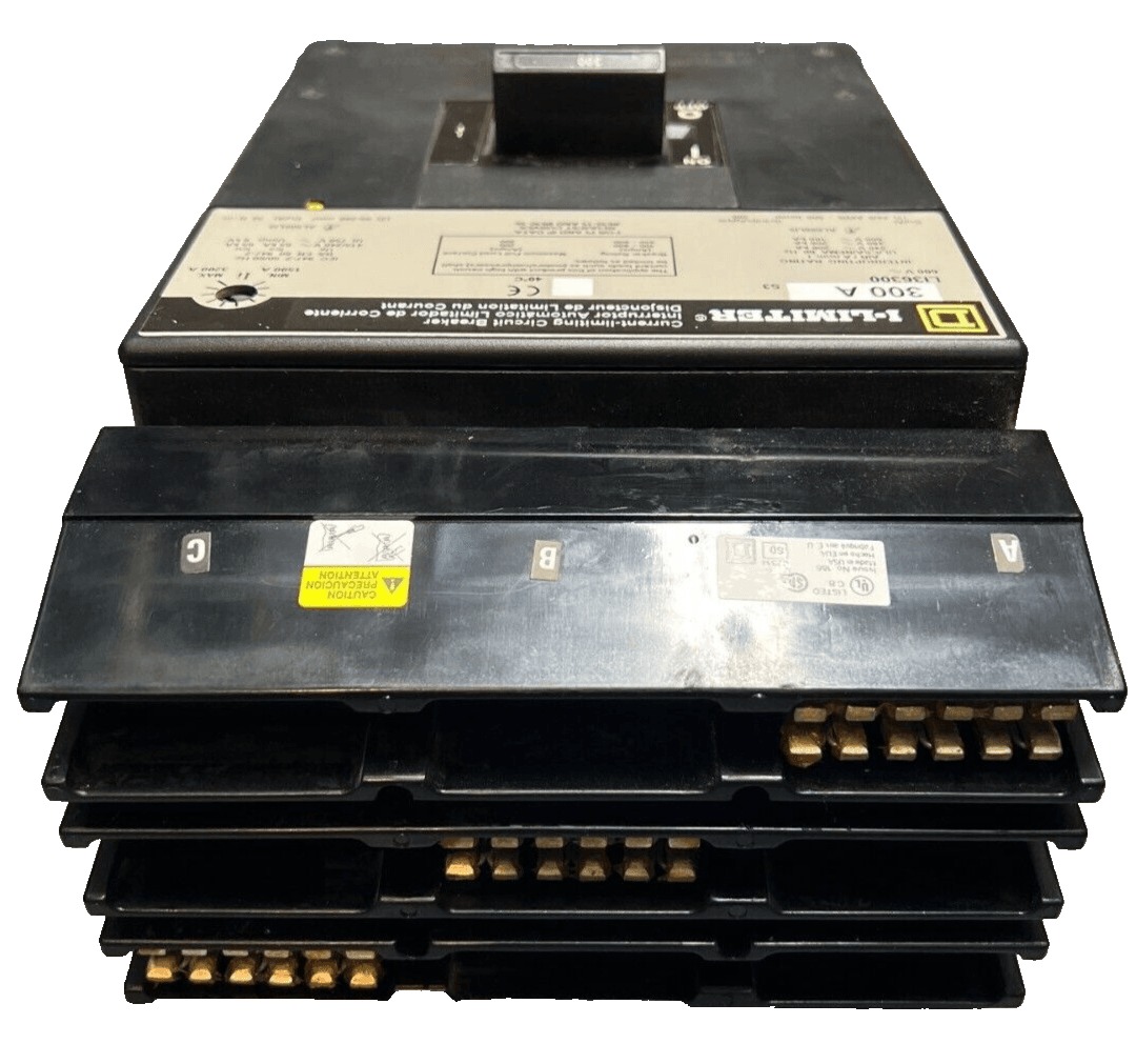 300 Amps, Square D #LI36300, I-Line Circuit Breaker, 3-Pole, 600 Volts - Image 3