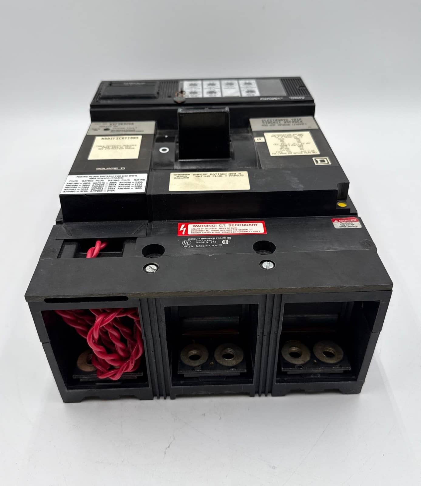 300 Amps, Square D Micrologic, Circuit Breaker, 3-Pole, 600 Volts, LSIG - Image 6