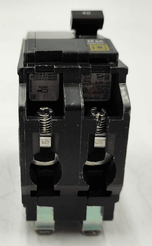 40 Amps, Square D #QOB240, Circuit Breaker, 2-Pole, 240 Volts - Image 4