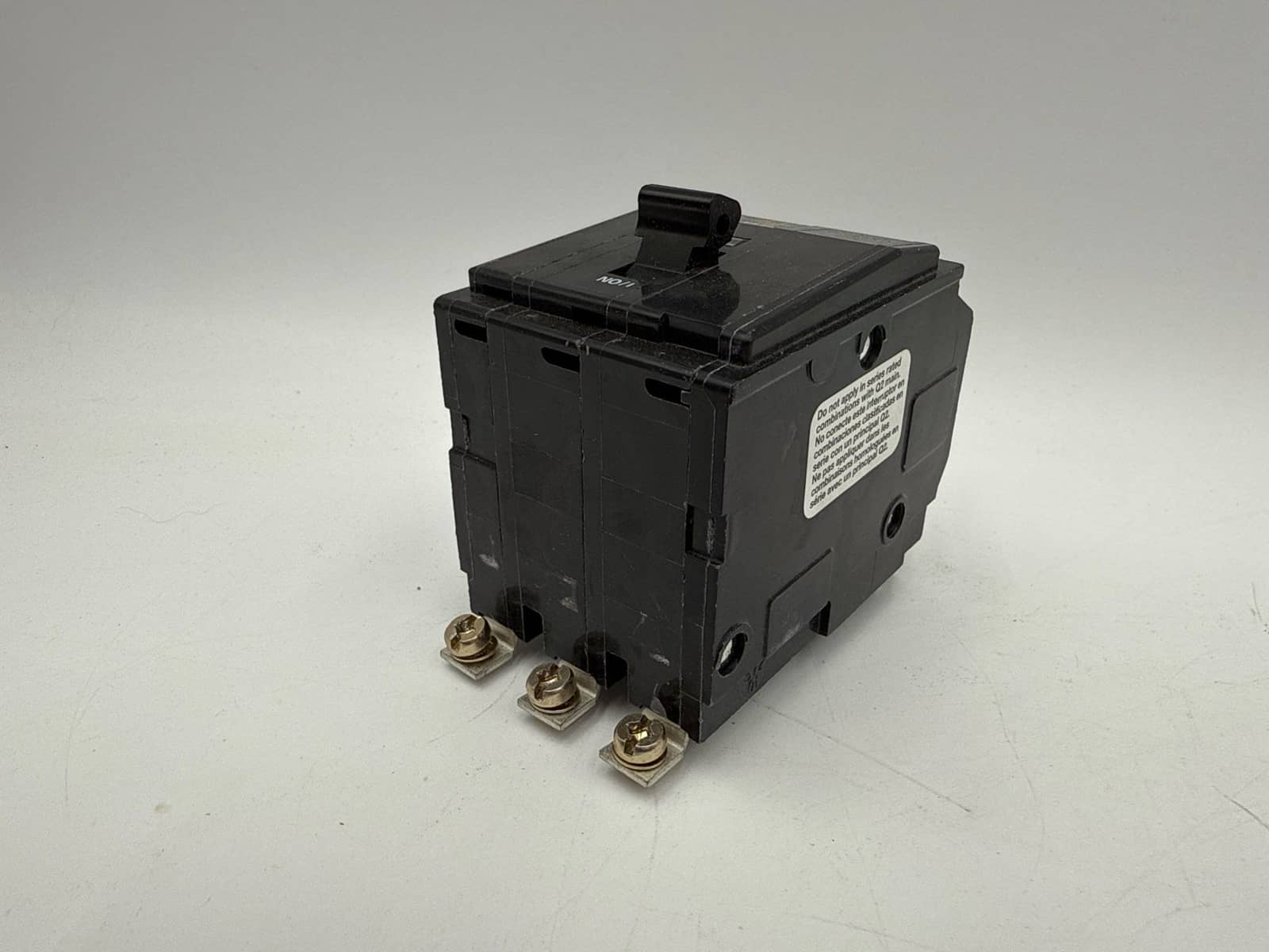 60 Amps, Square D #QOB360, Circuit Breaker, 3-Pole, 240 Volts, Bolt-On - Image 6