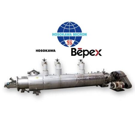 Bepex #SJS-16-10, 15 HP, 230/460 V., 1765 RPM, 3-ph., solidaire paddle dryer cooler - Image 1