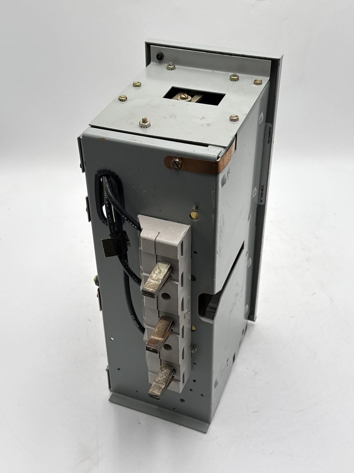 General Electric #8000, 6", 30 Amp, MCC Feeder Bucket, Breaker THED136030 - Image 7
