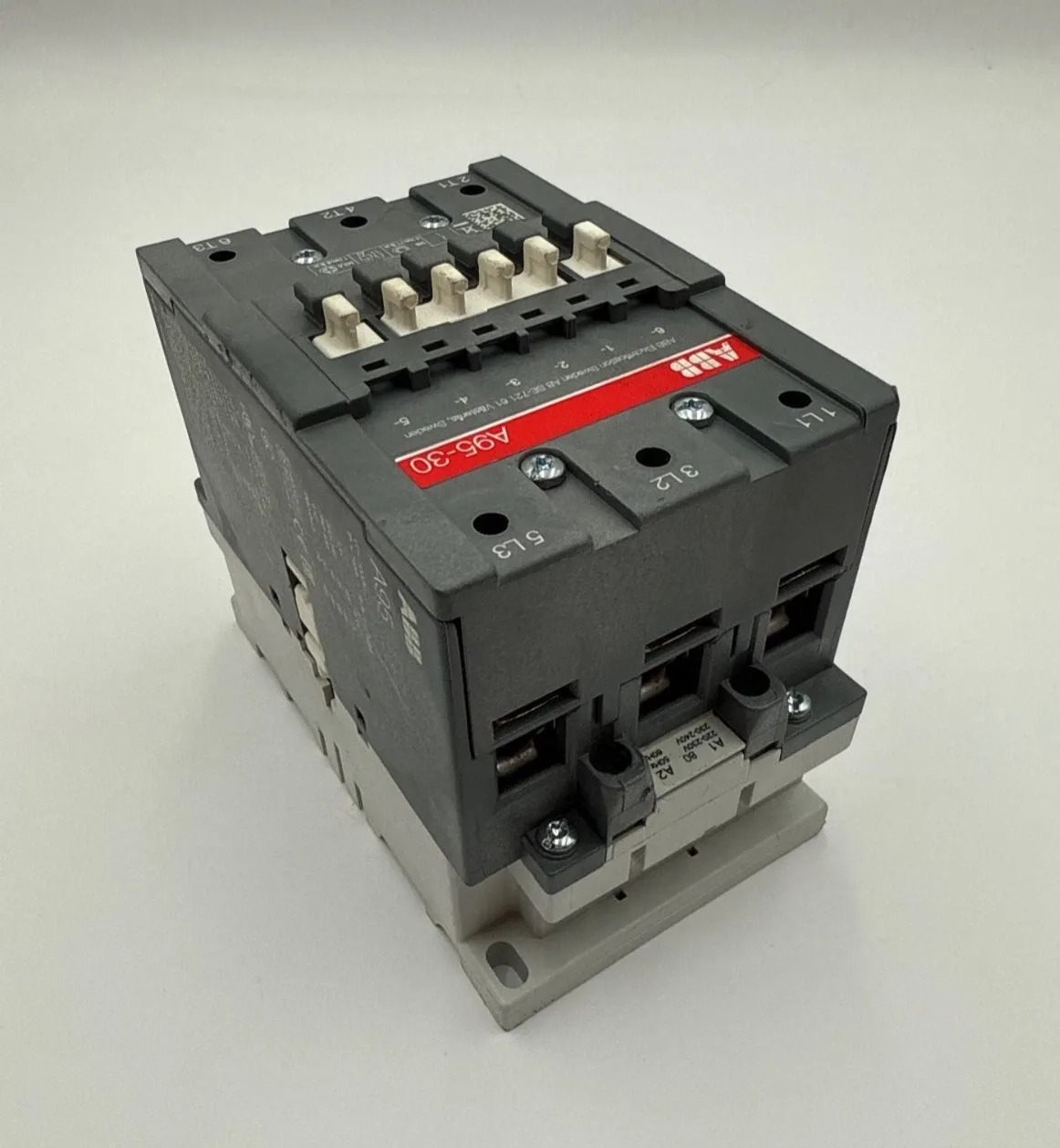 145 Amp. ABB #A95-30, Contactor, 3-Pole, 600 Volts, 3PH, 75 HP, 220-230 Volts Coil, 50 Hz., 230-240 Volts, 60 - Image 6