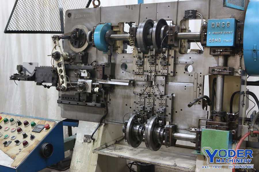 OMCG #PGU-250, vertical wire multi slide,.197" dia x 9.84" lgth, 45-220 SPM, 1995, #69678 - Image 5