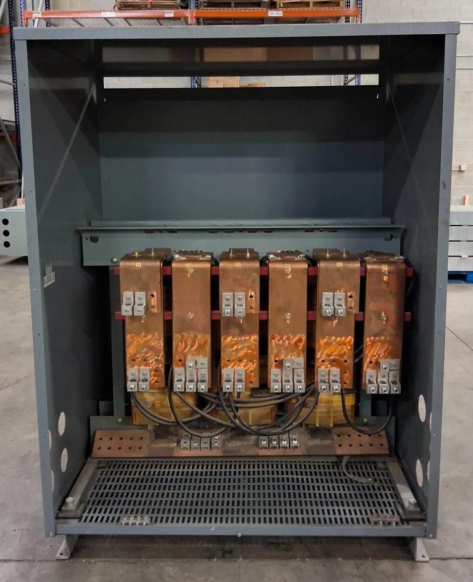 750 KVA 480 Primary, 208Y/120 Secondary, Square D #EE750T68HCU, Dry Type Transformer, 3 Phase, NEMA 1 - Image 3