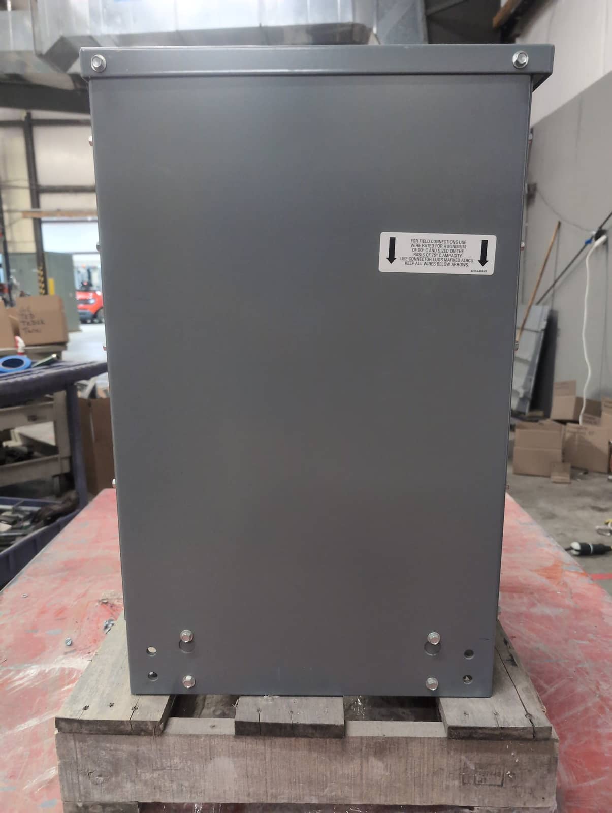 15 KVA 208 Primary, 480Y/277 Secondary, Square D #EX15T212HF, Dry Type Transformer, 3 Phase, Indoor, NEW - Image 9