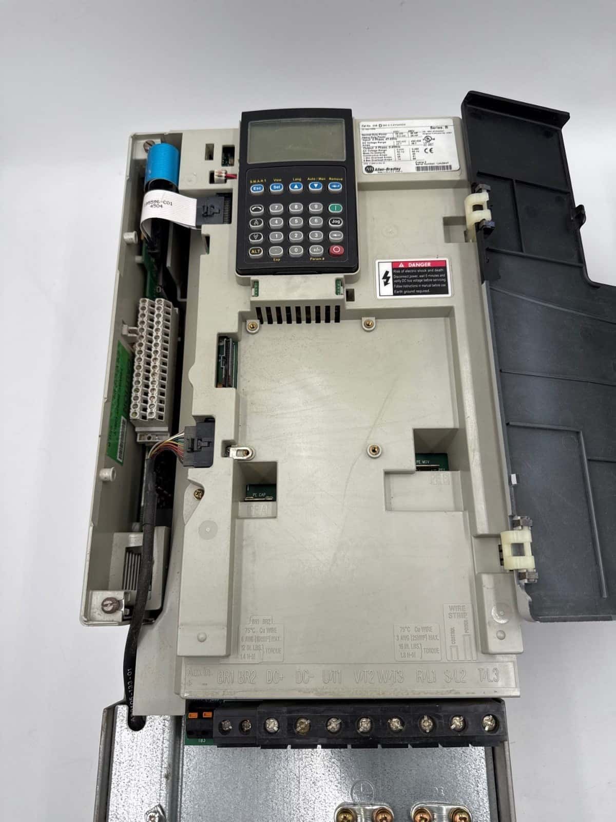 30 HP Allen-Bradley #20BD040A3AYNAND0, PowerFlex 700 AC Drive, 22 KW, 480 Volts, 3PH, 47-63 Hz. - Image 6