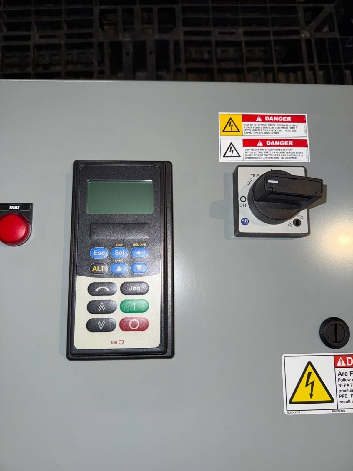 2 HP Allen-Bradley #2 4b-d4p0h204aa-nd-p, powerflex 525 packaged variable fre, 3PH, 480 Volts, VFD, NEW - Image 2