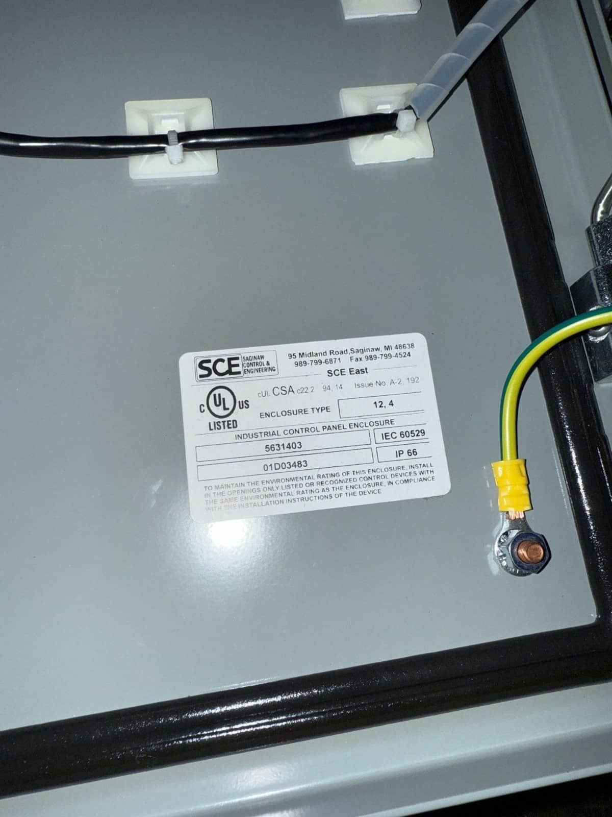 2 HP Allen-Bradley #2 4b-d4p0h204aa-nd-p, powerflex 525 packaged variable fre, 3PH, 480 Volts, VFD, NEW - Image 10