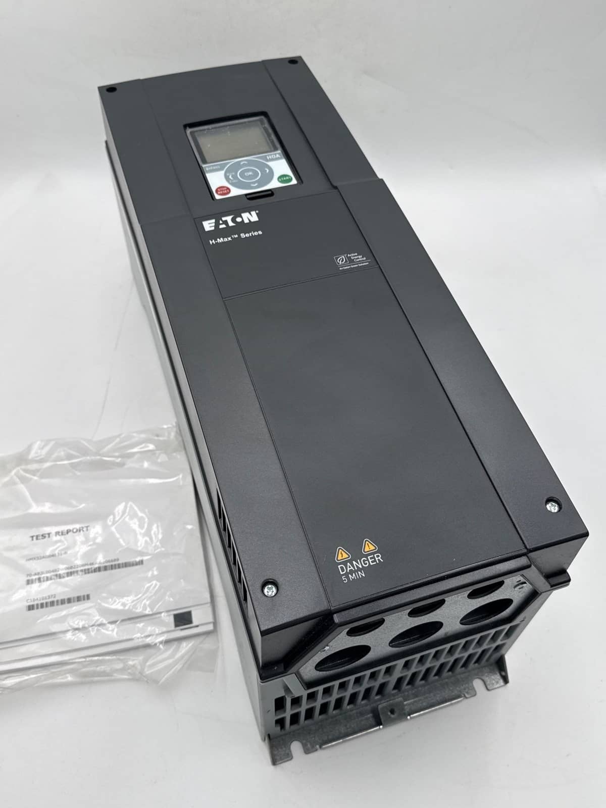 15 HP Eaton #HMX32AG04821-N, AC Frequency Drive H-Max VFD, 11 KW, 208-240 Volts, 43.8 Amp, NEW - Image 2