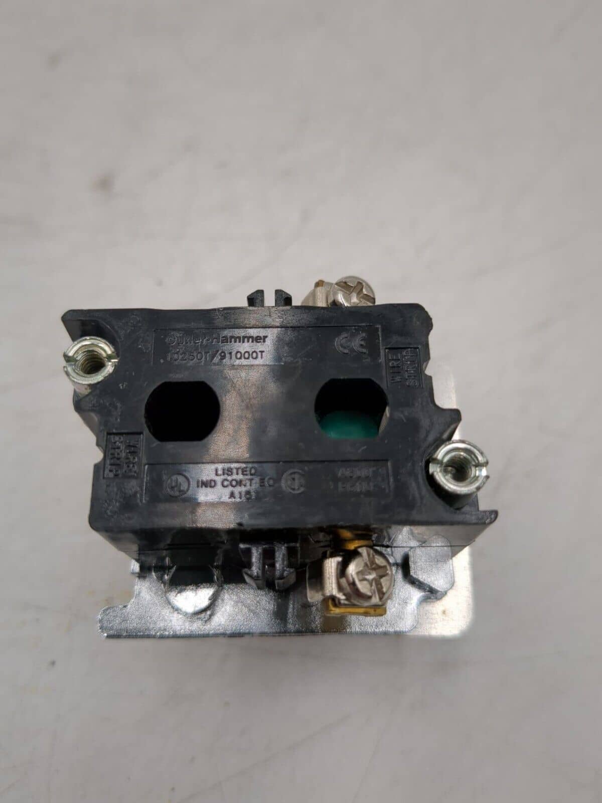 Cutler-Hammer #10250T53, Contact Block Start Button - Image 2