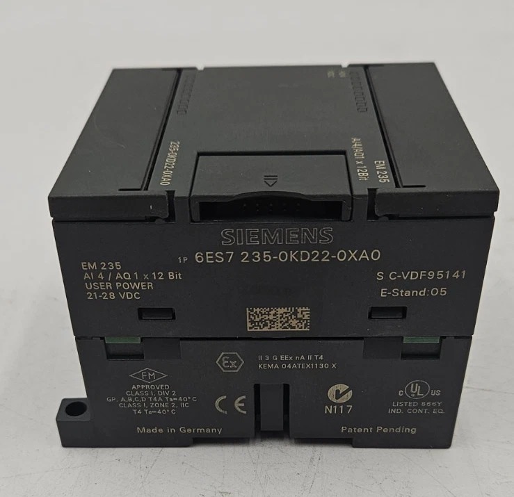 Siemens #6ES7-235-0KD22-0XA0, SIMATIC S7-200 Analog I/O Expansion Module - Image 7